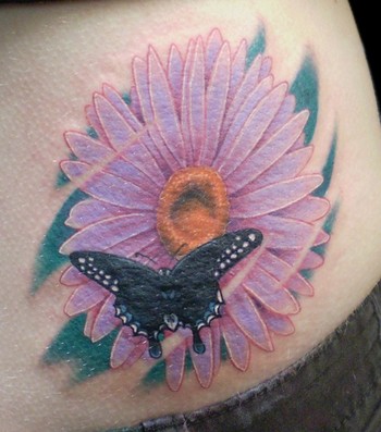 Tattoos Tattoos Flower Big ol' daisy Now viewing image 78 of 117 previous Tattoos Tattoos Flower Big ol' daisy Now viewing image 78 of 117 previous