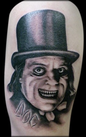 Tattoos - Blackwork tattoos - Doctor Jekyll