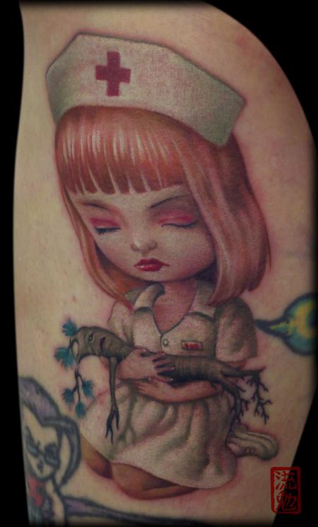 Tattoos - Eddie Loven - Mark Ryden's 