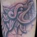 Tattoos - Aztec Stone Serpent freehand piece. - 53361