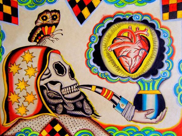 Tattoos - Skull - 52224