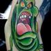 Tattoos - He's Looking at me ray......Slimer!  - 74777