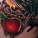 Tattoos - Raven and an Apple - 70463