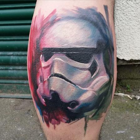 Tattoos - Stormtrooper Color Tattoo - 117083