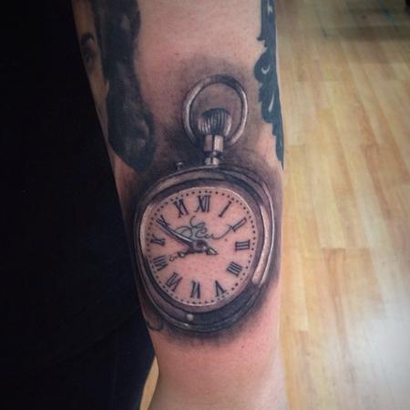 pocket watch  Tattoo Design