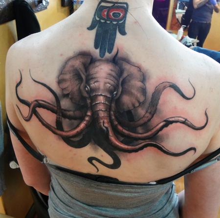Tattoos - Octopus/Elephand - 87628