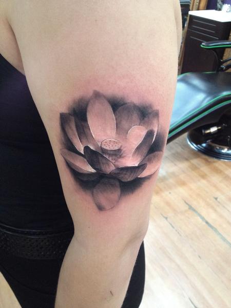 Tattoos - lotusonarm - 95630