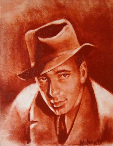 Tattoos - Humphrey Bogart 11x14