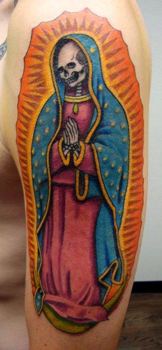 Tattoos - dead virgin mary - 69734