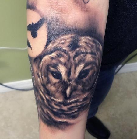 Tattoos - Bard Owl - 80772