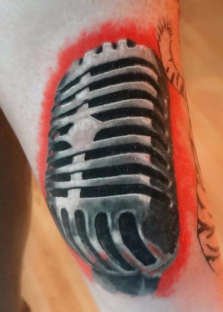 Tattoos - microphone - 75558