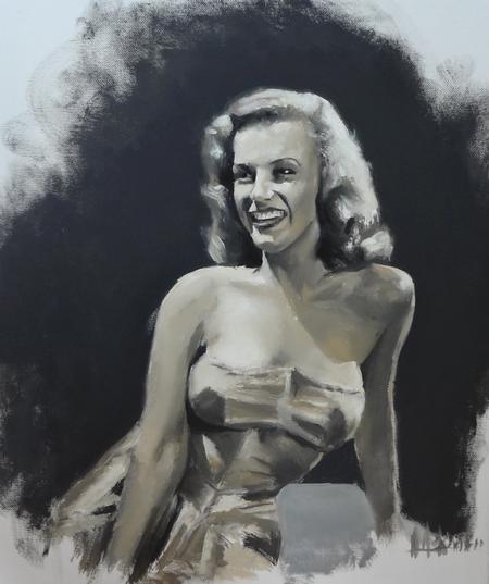 Ian Robert McKown - Marilyn Monroe oil on canvas