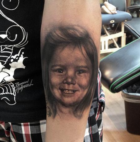 Tattoos - his daughter - 94761