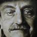 Tattoos - Kurt Vonnegut oil on canvas - 70872