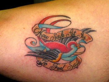 Arm Banner Tattoos