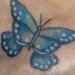 tattoo galleries/ - Butterfly tattoo on foot - 54230