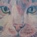 tattoo galleries/ - color cat portrait tattoo
