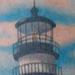 tattoo galleries/ - Lighthouse tattoo on arm - 54702