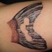 tattoo galleries/ - Fish Tail and Map