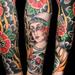 Traditional Sleeve by Myke Chambers Tattoo Thumbnail