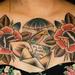 Traditional Brand New Chest Tattoo by Myke Chambers Tattoo Thumbnail