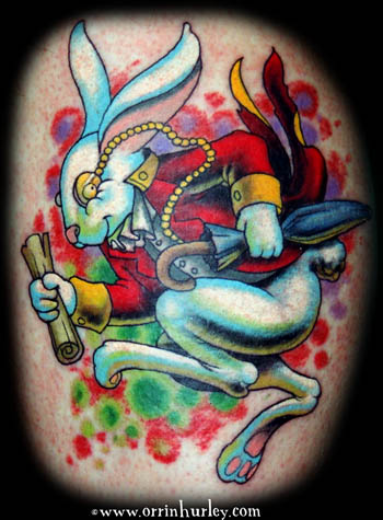 Snow White Coloring on Tattoos With White Color Tattoos Orrin Hurley White Rabbit Click To