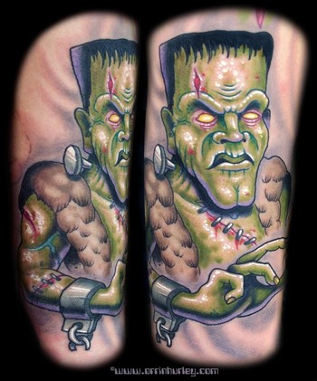 Tattoos - Frankenstein 