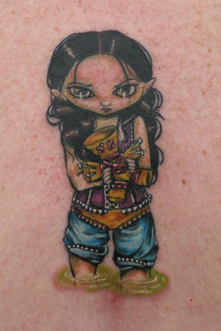 Tattoos - Gentleman Jacq - Girl with Voodoo Doll