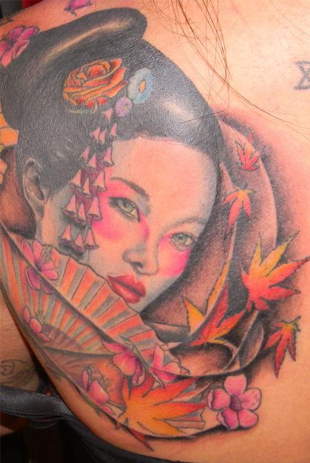 geisha tattoo