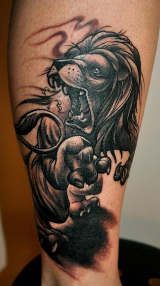 JIMMYLAJNEN lion tattoo