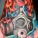 tattoo galleries/ - Gas Mask Hand Tattoo
