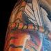 tattoo galleries/ - Tiger $ Buddha in progress