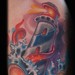 tattoo galleries/ - Light house attacked by Octopus Tattoo