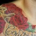 Tattoos - Roses chest piece - 51900