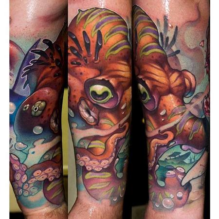 Victor Chil - Octopus Tattoo