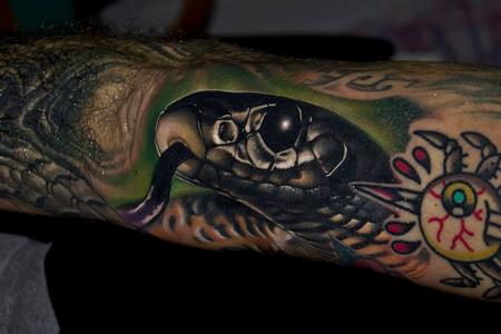 Tattoos - Snake Head Tattoo - 113680