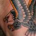 tattoo galleries/ - Traditional Eagle Neck Tattoo - 61639