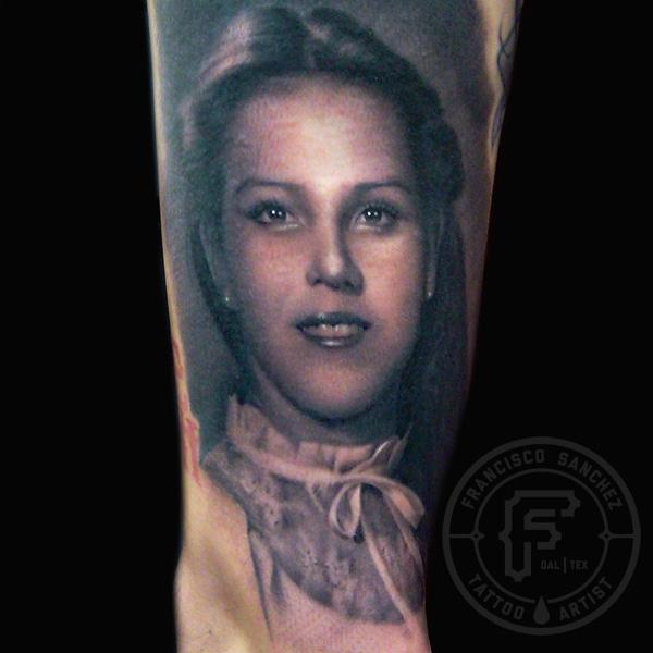 black and grey portrait tattoo by francisco sanchez tattoos black and grey portrait tattoo by francisco sanchez tattoos