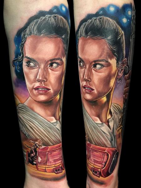 Tattoos - Rey - Star Wars - 115954