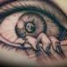 tattoo galleries/ - Custom MC Esher Eye Tattoo - 60571