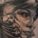 Fading Beauty  Tattoo Design Thumbnail