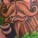 Gentleman Sasquatch Tattoo Design Thumbnail
