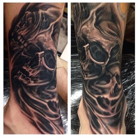 Custom Skulls  Tattoo Design Thumbnail