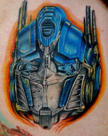 Tattoos - Timothy B Boor - Optimus Prime