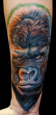 Looking for unique Timothy B Boor Tattoos?  Gorilla 
