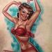 Tattoos - Pin up - 63641