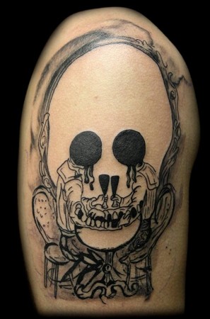 George Perham - Dali Sketch Tattoo