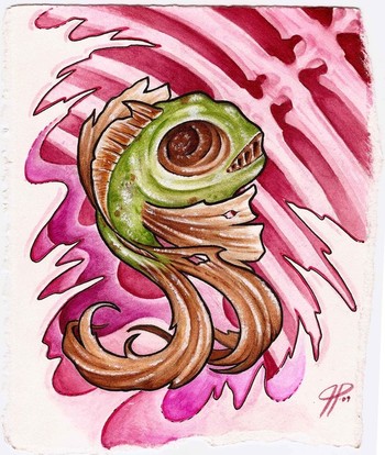 Art Galleries - George Perham - Bio-Organic Dead Fish