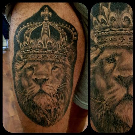 Tattoos - King Lion - 133749