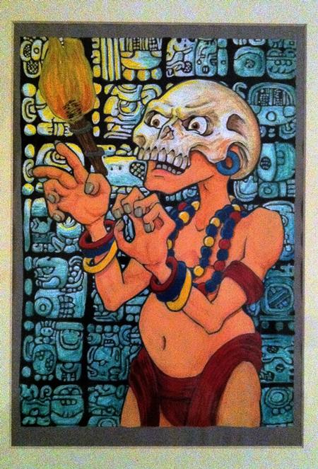 Tattoos - Mayan Priest - 60427